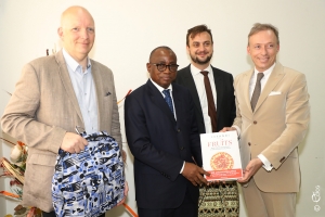 Côte d&#039;Ivoire/ Gastronomie-Hôtellerie : Le Ministre Koffi N’guessan S’engage dans un Partenariat Avec L’ecole Ferrandi-Paris
