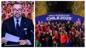 Maroc : le Roi Mohammed VI salue le parcours héroïque des Lionceaux et félicite les membres de l’équipe de football U20, après leur sacre au Mondial U-20 au Chili