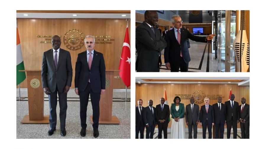 Côte d’Ivoire : le ministre Amadou Koné en visite de travail en Turquie pour le renforcement de la coopération bilatérale entre les deux pays