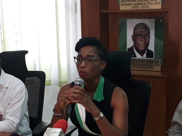 Côte d’Ivoire: Communiqué de l’ANP contre la directrice de communication du Pdci-Rda, Mme Zongo Djénébou
