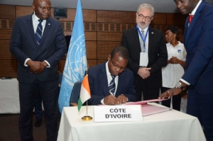 C&ocirc;te d&rsquo;Ivoire/ 4 protocoles additionnels pour am&eacute;liorer le cadre de gestion du milieu marin et zones c&ocirc;ti&egrave;res