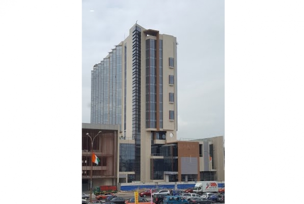 Façade extérieur de l&#039;hôtel Azalaï d&#039;Abidjan