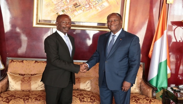 L’ambassadeur du Ghana fait ses adieux à la Côte d’Ivoire