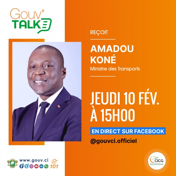 Côte d&#039;Ivoire: Le Ministre Amadou Koné parle de sécurité routière face aux internautes