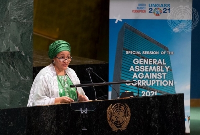 L'ONU appelle &agrave; un engagement mondial contre la corruption