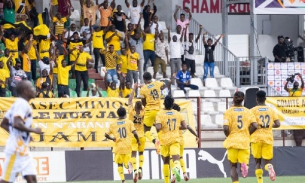 Football-Ligue 1 Lonaci : l&rsquo;ISCA sombre face &agrave; l&rsquo;ASEC, Korhogo remporte le derby du Nord