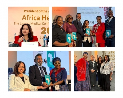 Excon 2025 en Égypte:  African Global Health  partage son expérience à l’Africa Health au Caire