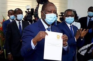 Côte d’Ivoire/ Présidentielle 2020 : Alassane Ouattara a déposé son dossier de candidature