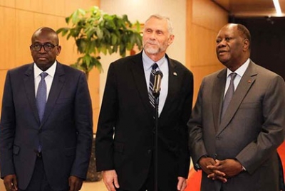 Cooperation Bilaterale : Le Président Alassane Ouattara Salue le Soutien des États-Unis dans les domaines de la sante, de la Restructuration Economique