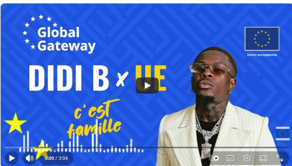 Single &laquo; C&rsquo;est famille ! &raquo; : Didi B frappe un grand coup avec l&rsquo;Union europ&eacute;enne