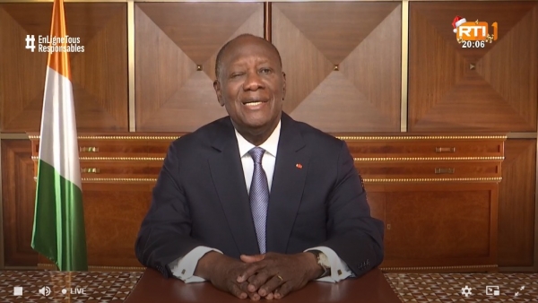 Côte d&#039;Ivoire: le président Ouattara accorde la grâce à 2.000 prisonniers