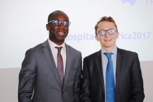 Souleymane Khol, vice-président du groupe Accor et Paul Midy, de Jumia travel