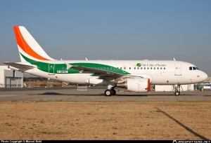 Un avion d&#039;Air Côte d&#039;Ivoire