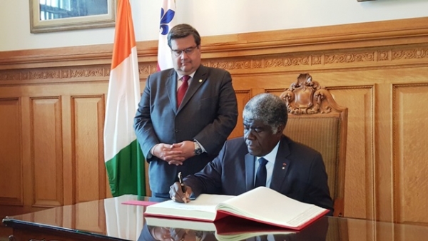 Côte d’Ivoire-Coopération : Jumelage entre les villes d’Abidjan et de Montréal
