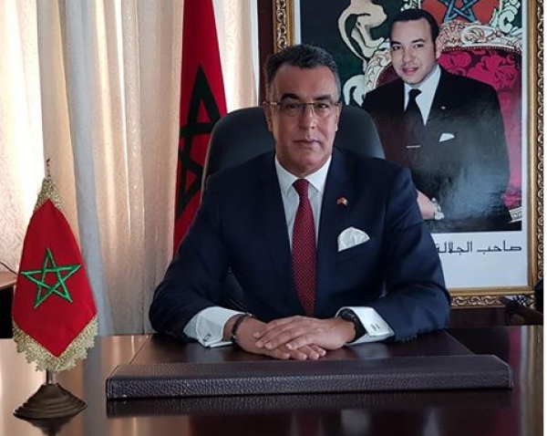 L&#039;ambassadeur du Marco en Côte d&#039;Ivoire, Abdelmalek Kettani.