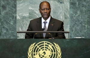 Le président ivoirien Alassane Ouattara