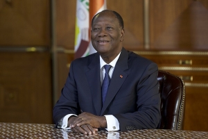 Le président ivoirien Alassane Ouattara