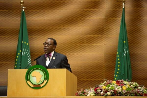 35e sommet de l&#039;Union africaine/ Akinwumi Adesina: « L&#039;Afrique ne peut soumettre sa sécurité sanitaire à la bonne volonté d&#039;autrui »