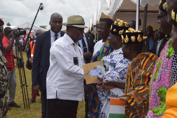 Côte d’Ivoire-Depuis la région du N’Zi- Alassane Ouattara : « la nouvelle composition de la CEI est conforme aux normes de la Cour africaine des droits de l’homme »