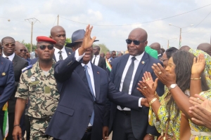 Côte d&#039;Ivoire-Visite d’Etat: Alassane Ouattara est arrivé à Dimbokro