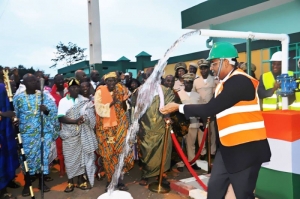 Côte d&#039;Ivoire/ Projet &quot;Eau Pour Tous&quot; : Les branchements sociaux subventionnés est passé de 10 000 en 2009 à 128 964 en 2020