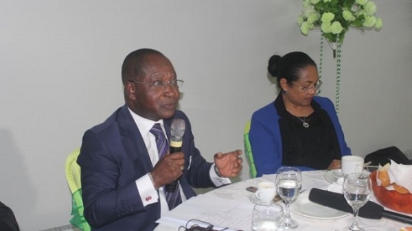 Le nouveau président de l’Association des professionnels des banques et établissements financiers de Côte d’Ivoire (APBEF-CI), Guy Koizan.