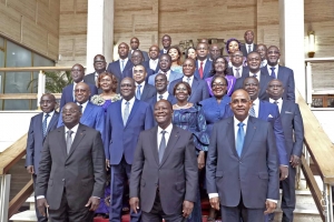 Mise en œuvre du programme « une Côte d’Ivoire solidaire » : Le Président Ouattara exhorte le nouveau gouvernement au travail