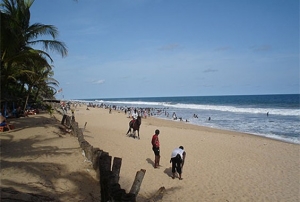 La plage de Grand Bassam (Image d&#039;archives)