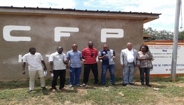 Côte d’Ivoire : Une mission de l’ambassade du Japon visite le CFP et le Centre céramique de Katiola