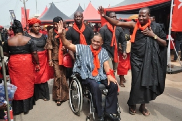 Ghana-Présidentielle : Ivor Kobina Greenstreet, ce handicapé moteur qui veut la magistrature suprême