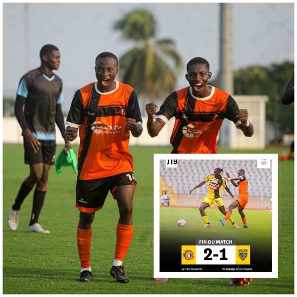 Football-Ligue 1 (Côte d’Ivoire) : la SOA renverse l’ASEC, Mouna se rapproche de la deuxième place