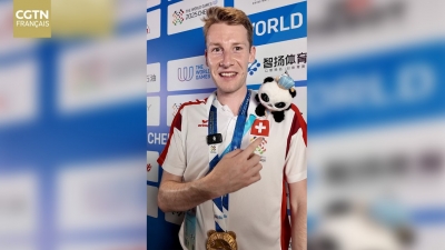 Le Suisse Riccardo Rancan, premier médaillé d&#039;or des Jeux Mondiaux 2025, partage son ressenti