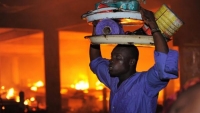 Incendie de March&eacute; (image d'archive)