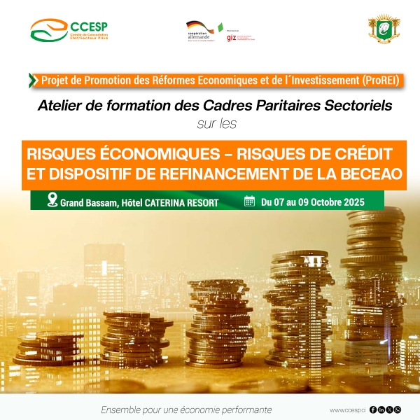 Côte d’Ivoire : les banques commerciales se préparent à renforcer leurs capacités sur les risques économiques et le refinancement