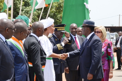 Visite d’Etat dans le Kabadougou et le Folon : Ouattara en « joie » d’être de retour là &quot; où tout a commencé&quot;