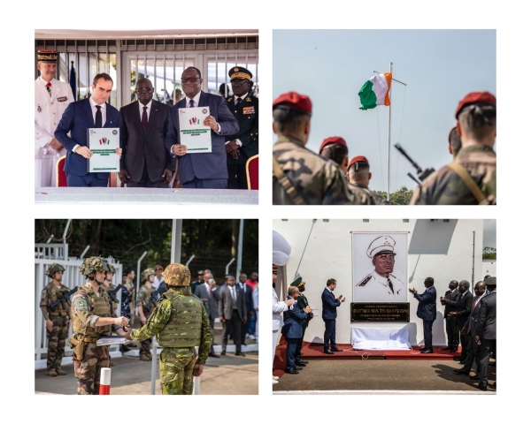 Côte d’Ivoire : le 43e Bima, base militaire française à Abidjan, passe officiellement sous commandement de l’armée ivoirienne