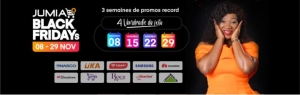 Côte d’Ivoire:  Jumia lance le JUMIA BLACK FRIDAYs. Des promotions pendant 3 semaines sur des millions de produits de marques locales et internationales