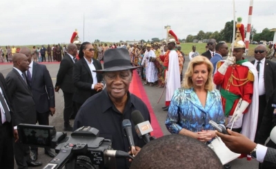 Côte d’Ivoire : arrivée du président Alassane Ouattara à Bouaké pour la célébration du 65ème anniversaire de l’indépendance