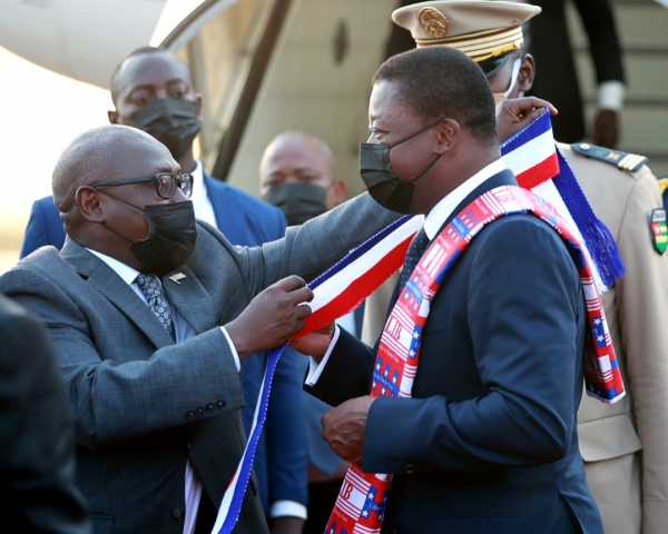 Togo: Faure en visite officielle au Libéria