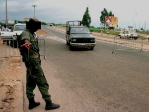 Un poste de contrôle en Côte d&#039;Ivoire (Image d&#039;archives, DR)