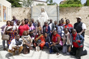 Des pèlerins ivoiriens à Jérusalem