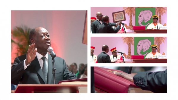 C&ocirc;te d&rsquo;Ivoire/Investiture-Alassane Ouattara: &laquo; Je resterai le Pr&eacute;sident de tous les Ivoiriens. &raquo;
