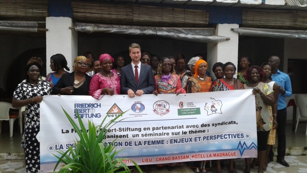 Côte d’Ivoire : Friedrich Ebert veut limiter les violations des droits syndicaux par la syndicalisation de la femme