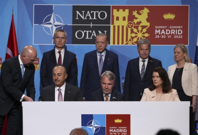 OTAN: La Turquie approuve la Finlande et la Su&egrave;de