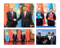 Xi Jinping : la Chine est dispos&eacute;e &agrave; travailler avec le Kazakhstan pour contribuer davantage &agrave; la paix et au d&eacute;veloppement r&eacute;gionaux et mondiaux