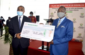 Côte d&#039;Ivoire/ Lutte Contre la Covid-19 : 41,741 Milliards de FCFA Distribues par l’etat en 2021