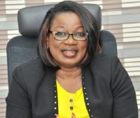 La directrice du projet "Entre vous et nous" &agrave; la CIE, Mme Marguerite Attoubey Yapi