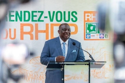 C&ocirc;te d&rsquo;Ivoire : le RHDP condamne " la rh&eacute;torique guerri&egrave;re, la violence verbale, les propos x&eacute;nophobes..." de la coalition PPA-CI/PDCI