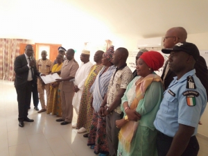 La commission régionale de l’OSCS du Tchologo officiellement installée