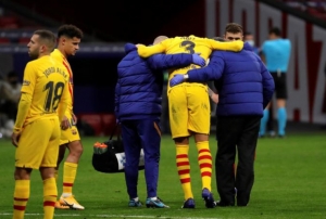 Liga: Piqué souffre d’une blessure grave